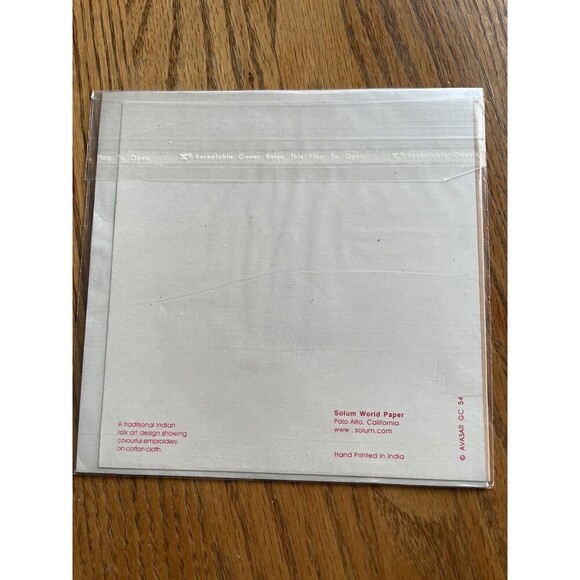 Set of 6 Blank Greeting cards lot Original Art prints Geometric & Still Life - Picture 7 of 13